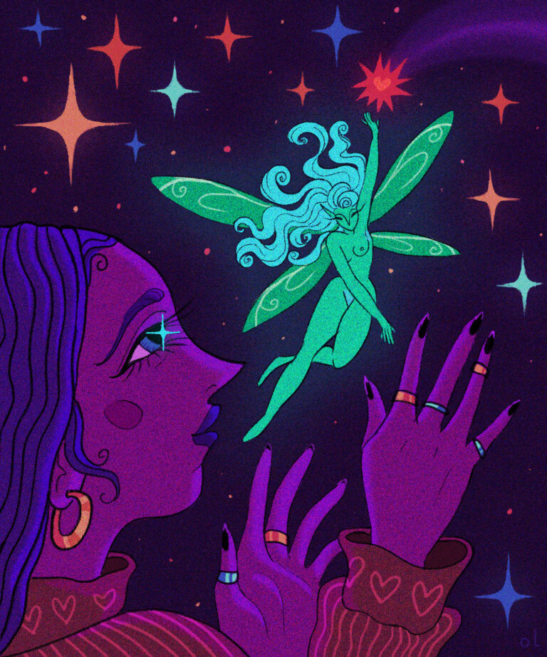 A Wish Upon A Star Ollie Rollins Illustration